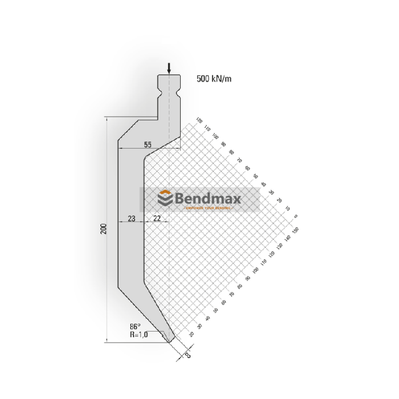 press brake tool-wila-standard punch19.033