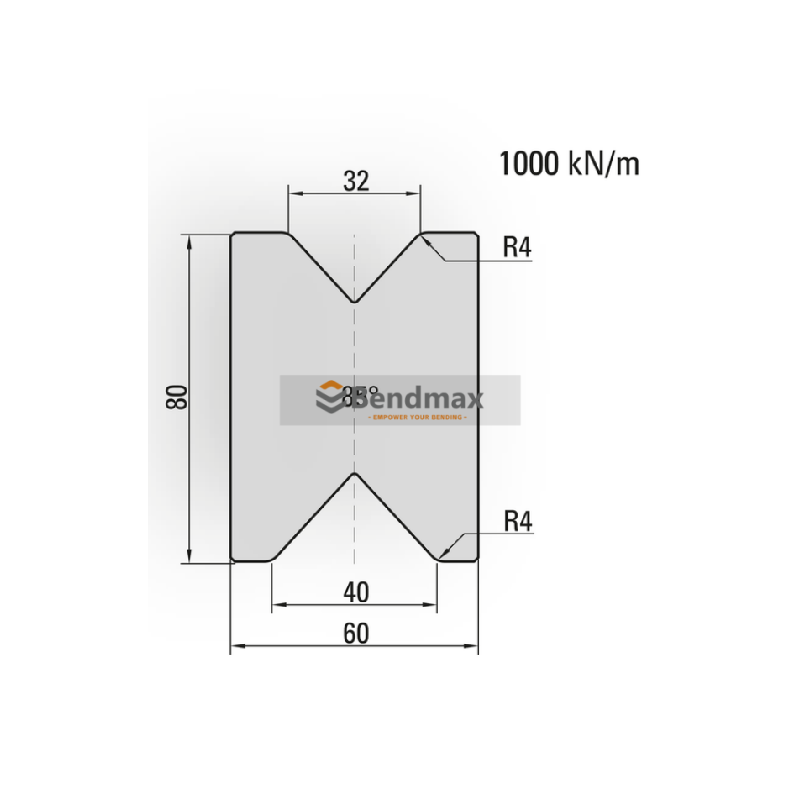 Top-and-Bottom Type V-openings