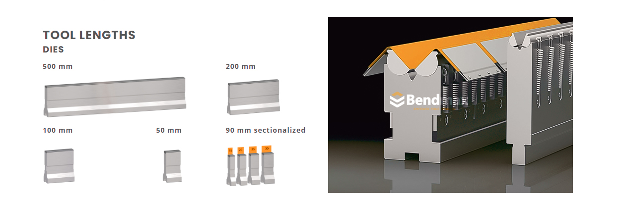 Wing Bend Press Brake Tooling