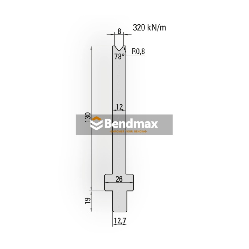 LVD press brake tool-  V shape -die 26263