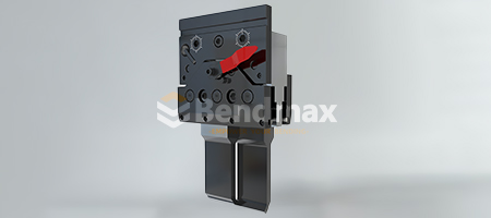 Simultaneous Front and Back Loading of Punches into Quick Clamp