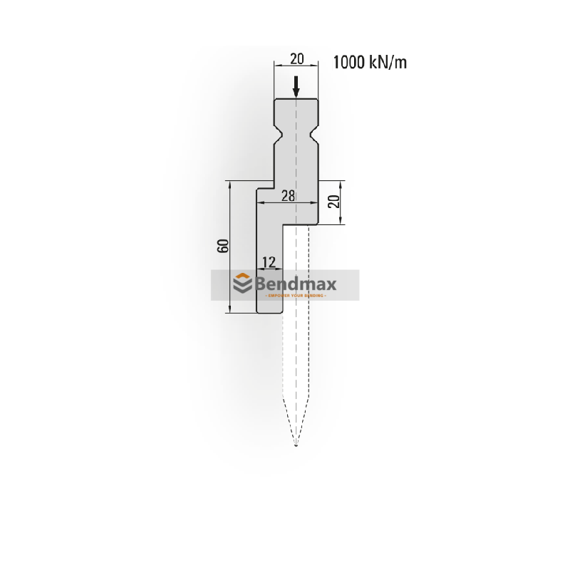 press brake  Holder for blades